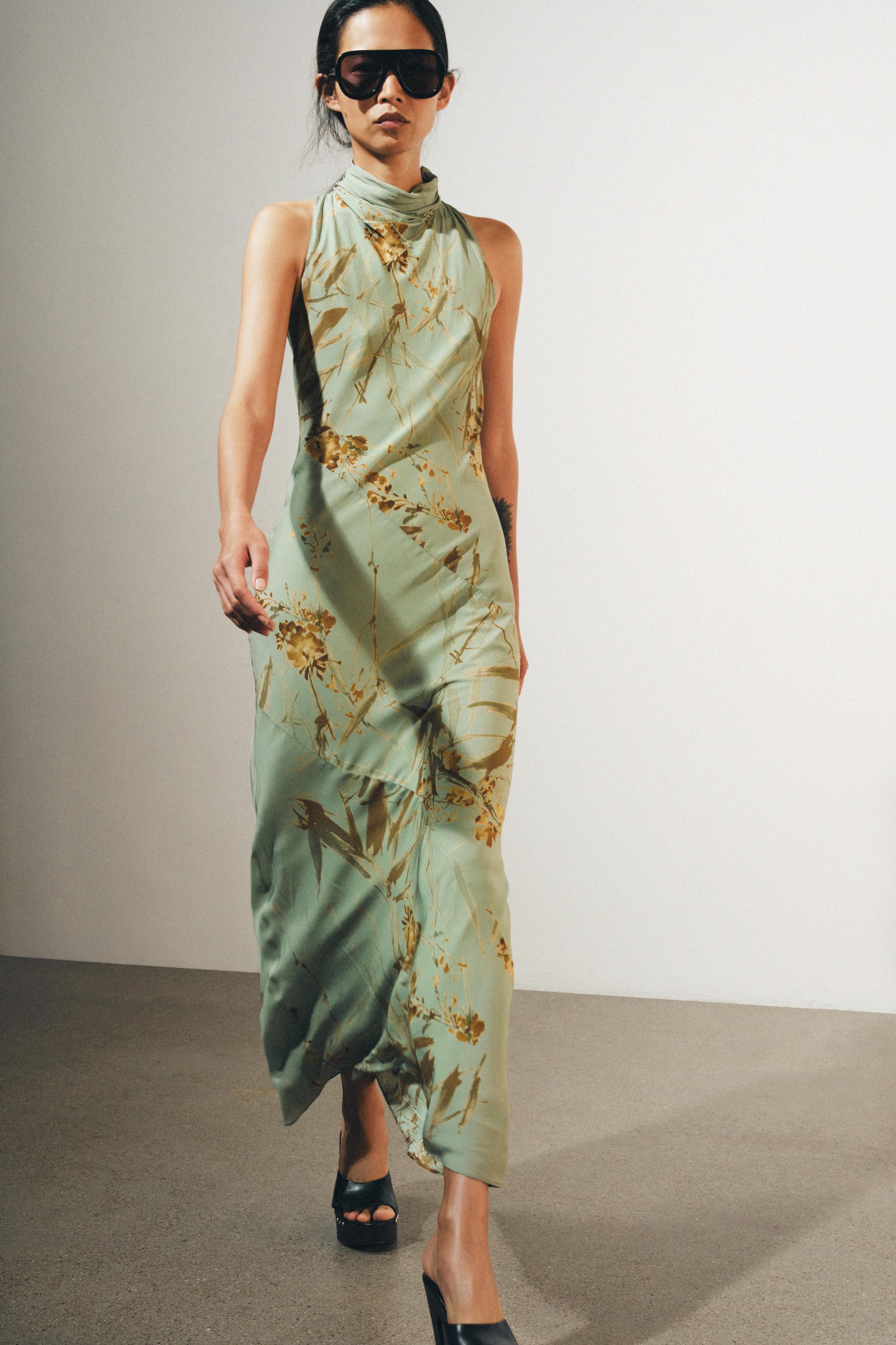 ZW COLLECTION PRINTED MAXI DRESS